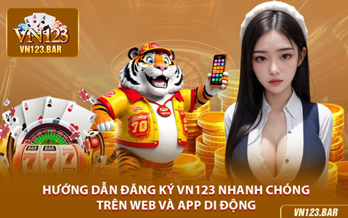 Hướng Dẫn Đăng Ký VN123 Nhanh Chóng Trên Web Và App Di Động